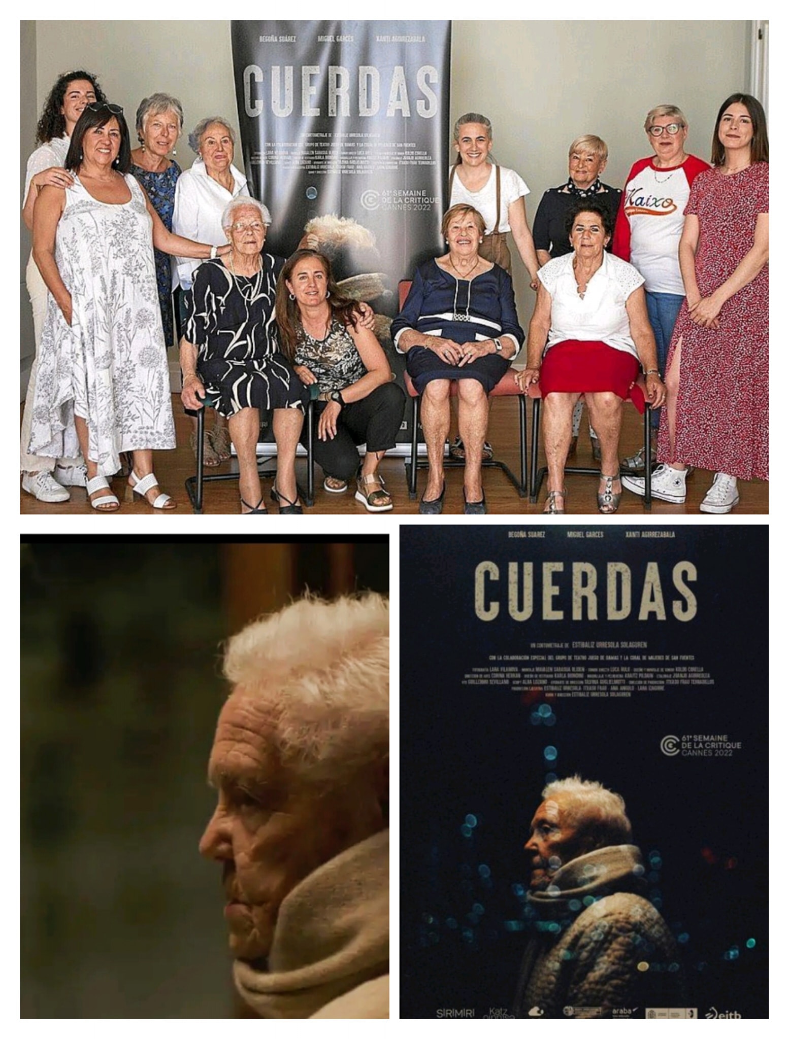 Estíbaliz Urresola triunfa en Cannes con el cortometraje 'Cuerdas
